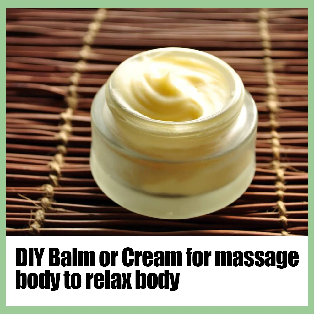 4 Size Natural Food-grade Cosmetics bases material for makes Oil or massage cream for body or skin or hair and other parts