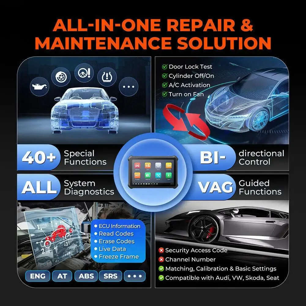 Автомобильный диагностический сканер OTOFIX EvoScan Ultra J2534 OEM для программирования ECU