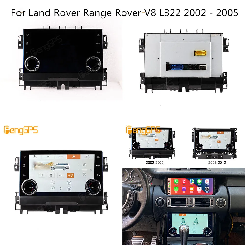 ЖК-панель кондиционера переменного тока для Land Rover Range V8 L322 2002-2012 Кондиционер Climate