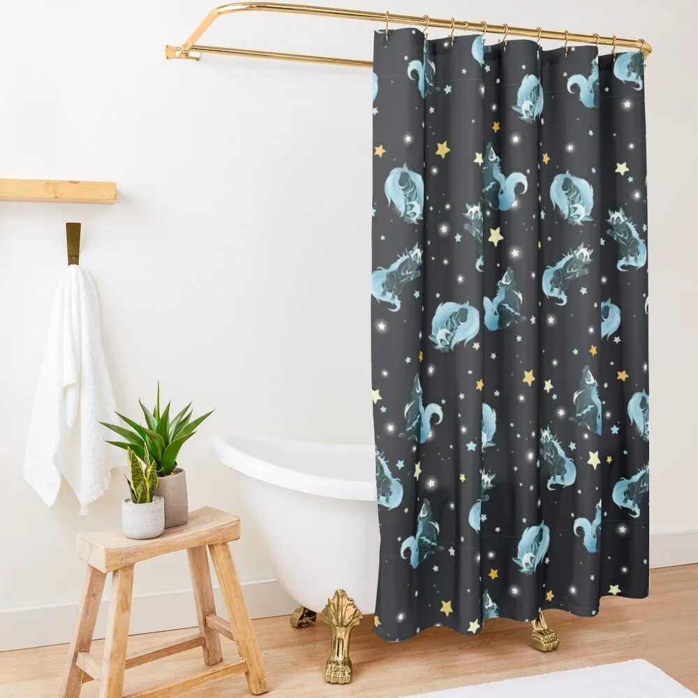 Набор для ванной комнаты Космический Волк милые наборы аксессуаров мягкие шторы