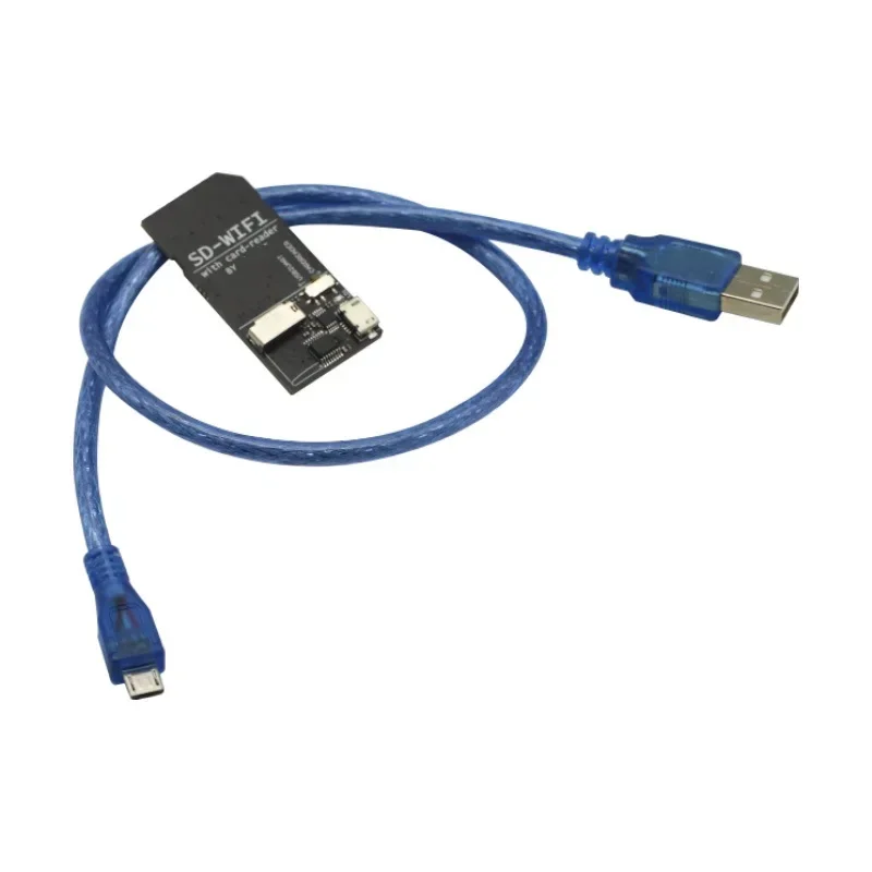 Фото SD-WIFI Pro с модулем считывания карт, работающий ESP WebDev, встроенный USB-последовательный чип, беспроводная передача для S6 F6 Turbo, новинка №3
