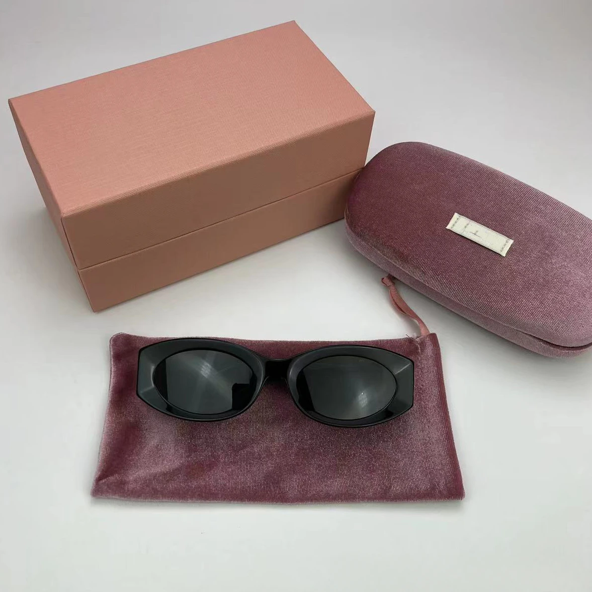 2024 INS Fashion Acetate miu smu 11 ws Sunglasses women Vintage Oval Eyewear UV400 Luxury Brand Male Female outdoor SUN Glasses