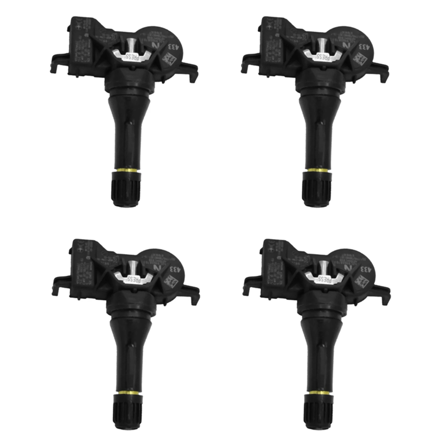 

4Pcs TPMS Tire Pressure Monitor Fit for Nissan Renault Infiniti 407004CB0B 407004CB0A