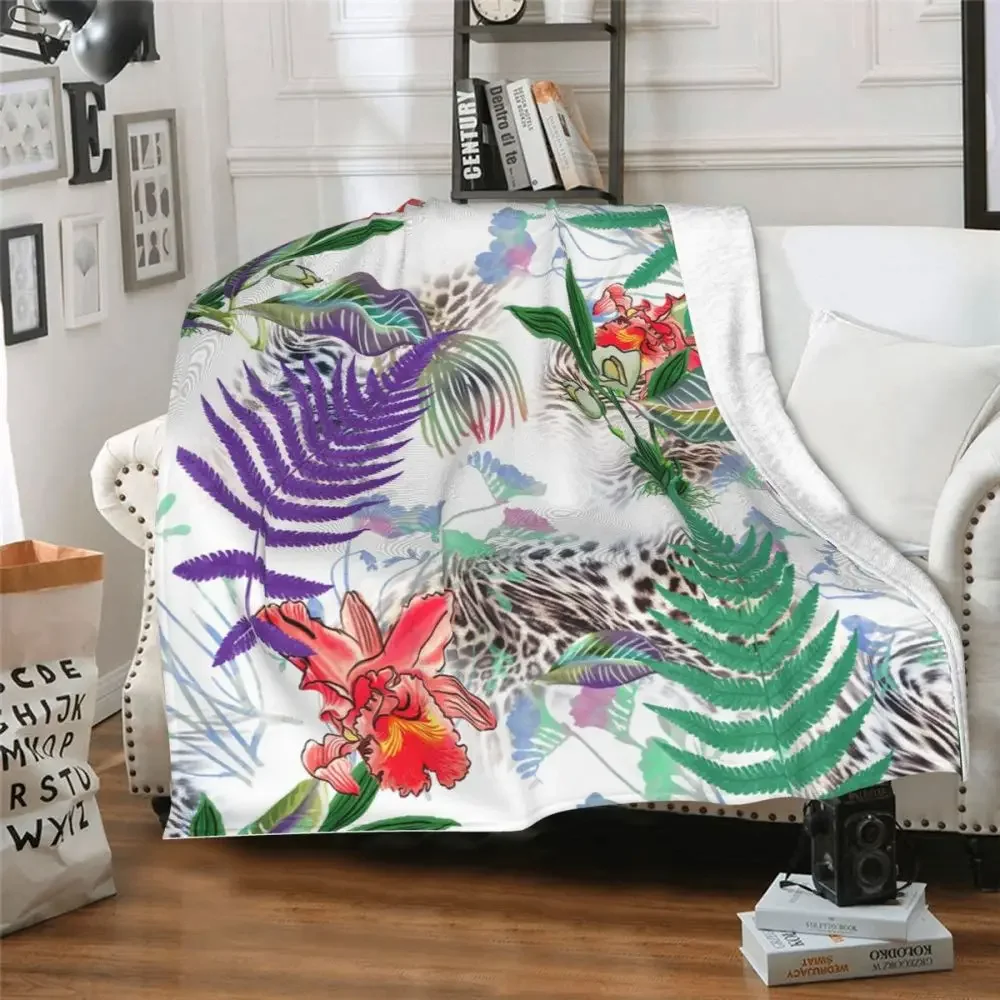 Одеяло Фланелевое с 3D-принтом 100 х120 см