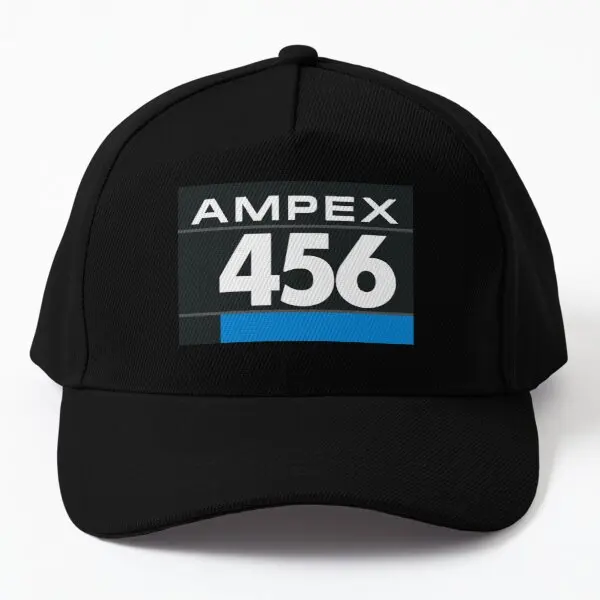 

Ampex 456 Reel Logo Baseball Cap Hat Sport Summer Snapback Casquette Fish Women Hip Hop Solid Color Black Sun Boys Casual