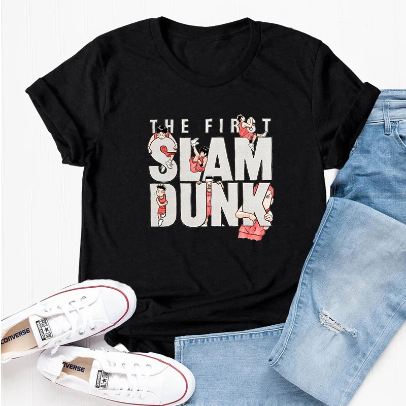

The First Slam Dunk T-shirts for Women Men Movie Anime T Shirt Harajuku Graphic T Shirts Ovesized Short Sleeve Woman Clothes