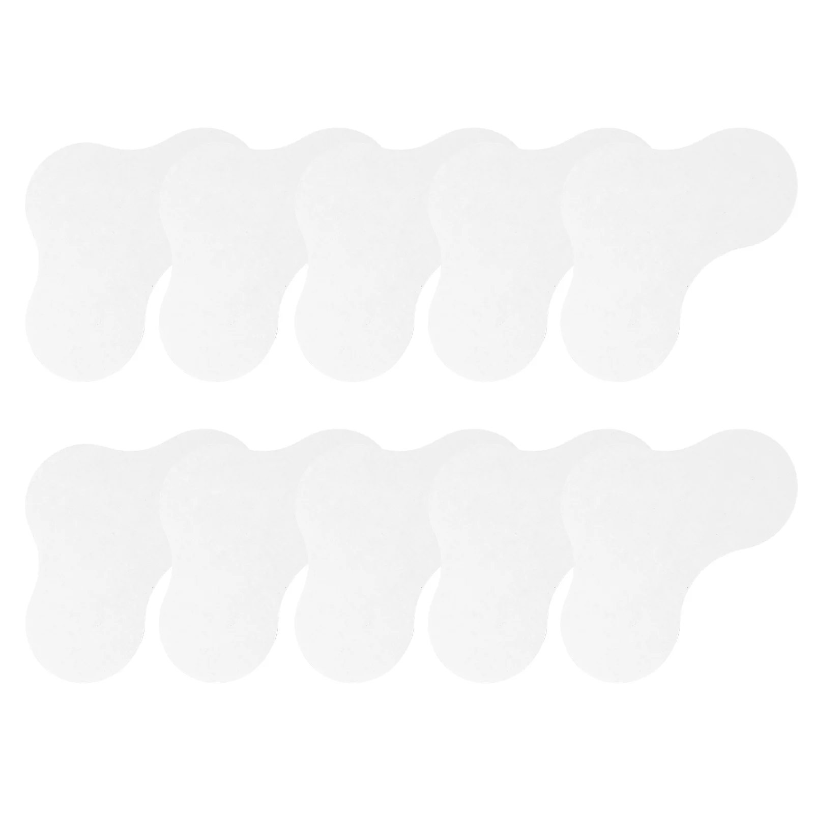 

10pcs Carpet Fixation Stickers Self-adhesive Nonslip Rug Stickers for Home Indoor