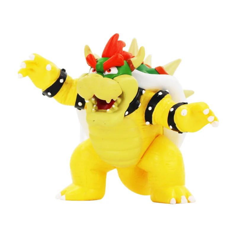 Фигурки игрушек Super Mario Bros Luigi Yoshi Donkey Kong Wario из ПВХ для сбора, модельные игрушки для детей, подарки на день рождения.