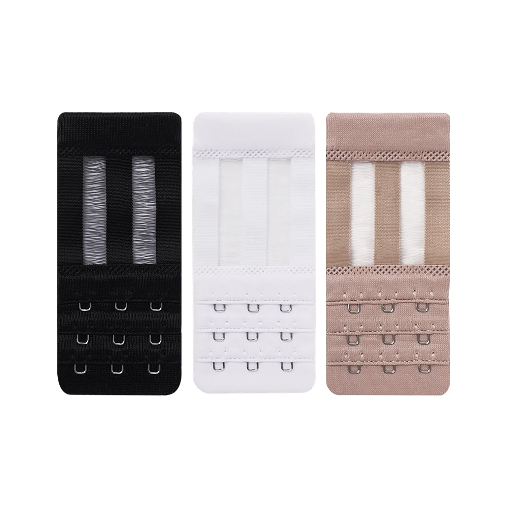 4 5*10 5 см удлинительная Пряжка для бюстгальтера из нержавеющей стали три ряда и