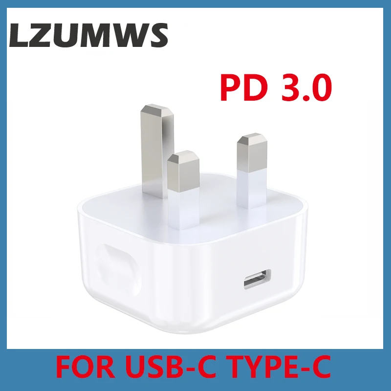 Сетевое зарядное устройство PD 20 Вт с Usb-портом и поддержкой быстрой зарядки -