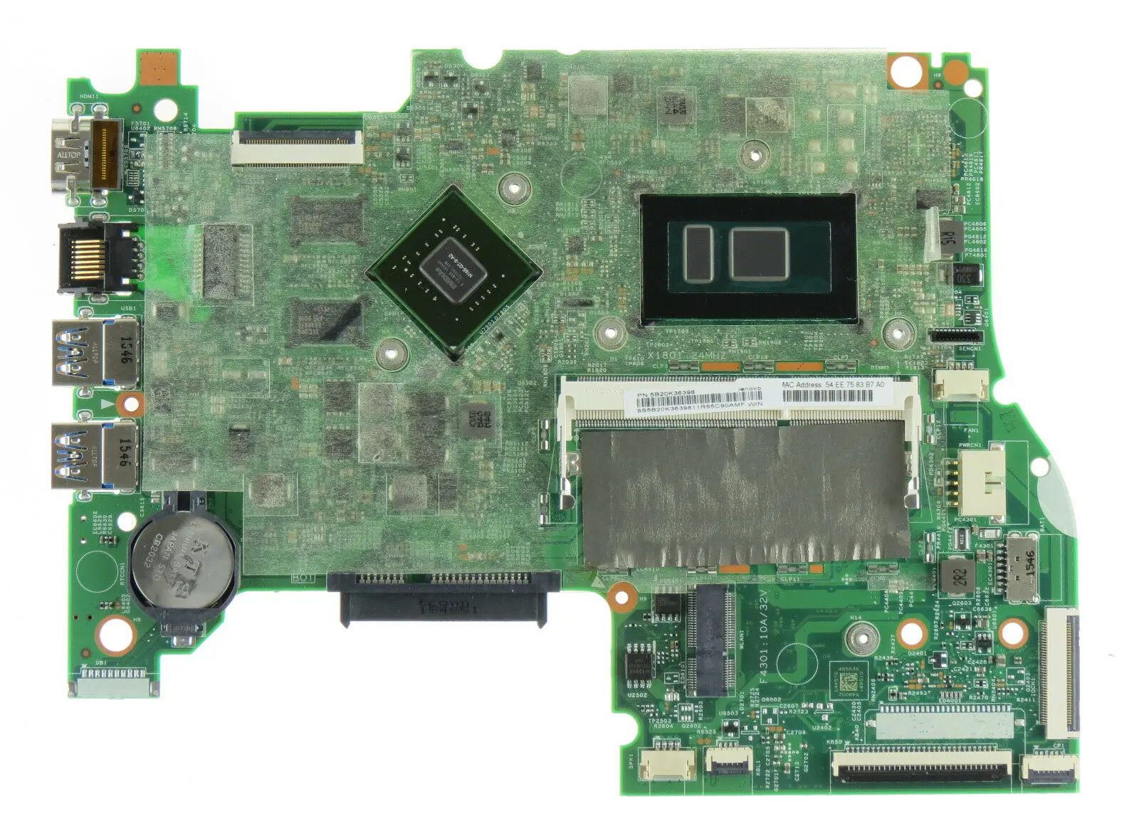 

FOR Lenovo Yoga 500-15ISK Flex 3-1580 Board LT41 SKL i7-6500U GF 920M 2GB