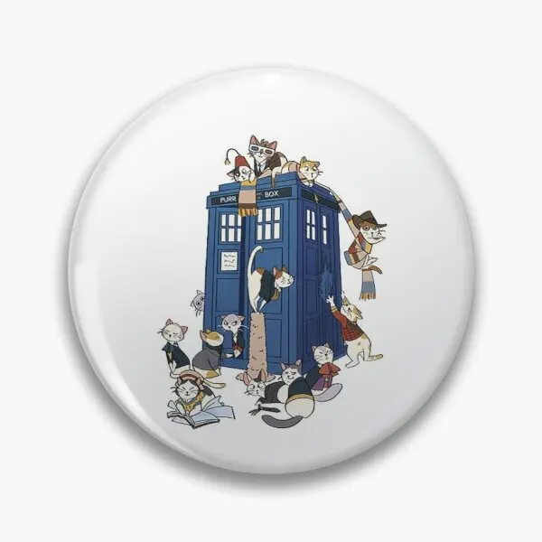 

Doctor Cat Customizable Soft Button Pin Gift Creative Women Brooch Clothes Cute Lapel Pin Cartoon Funny Jewelry Collar Decor