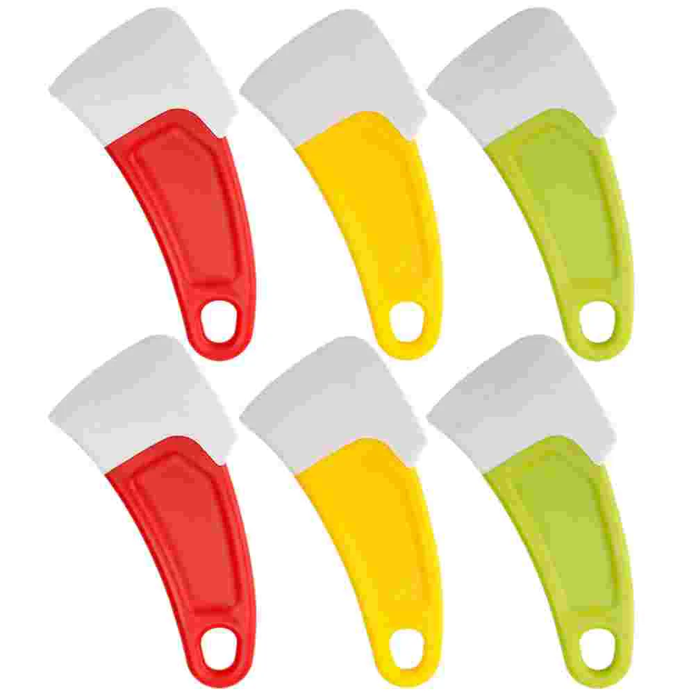 

6 шт., силиконовый скребок для кухонной посуды