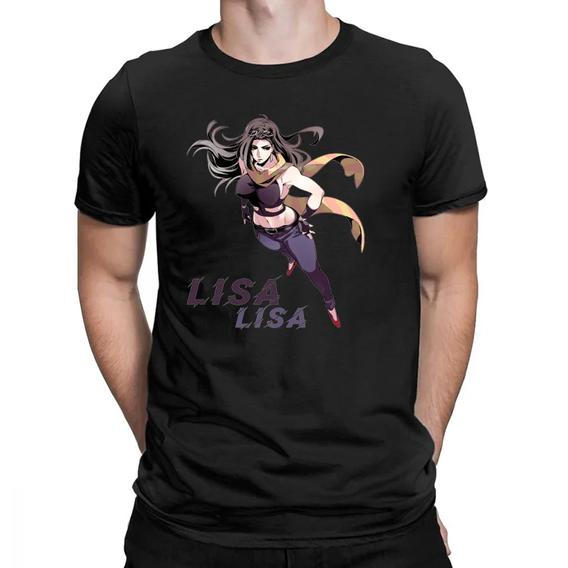 Футболка унисекс с принтом Невероятные приключения Джоджо Повседневная рубашка