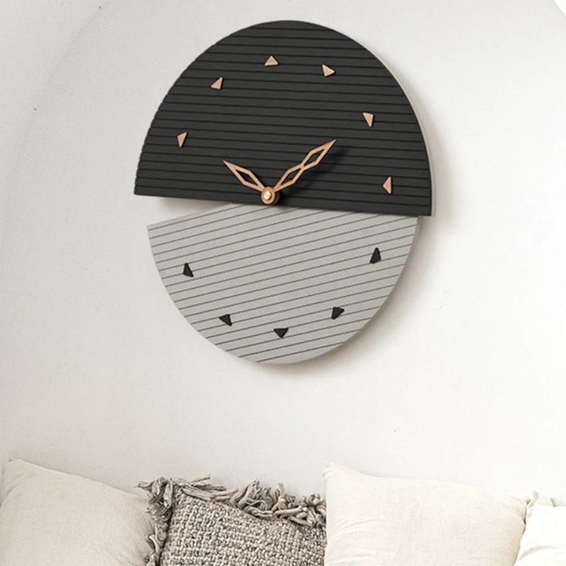 

Mural Silent Decorative Table Wall Clock Modern Design Bathroom Luxury Mechanic Wall Clock Timepiece Duvar Saati Home Design