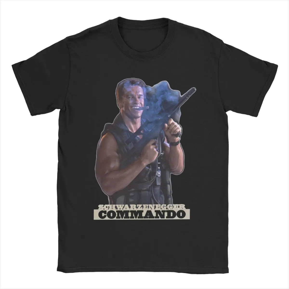 

Commando John Matrix T Shirts Men Womens Cotton Casual T-Shirts Arnold Schwarzenegger Terminator Tees Short Sleeve Clothing