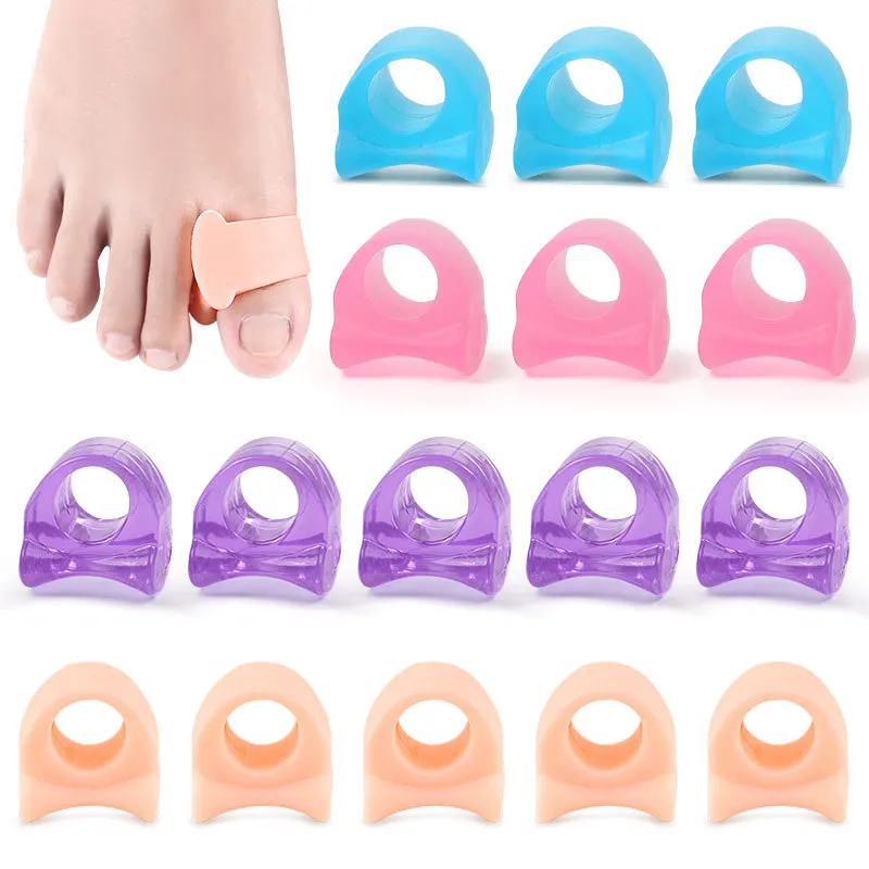 Splint Big Toe Straightener Corrector Foot Silicone Gel Hammer Toe Separator Bunion Hallux Valgus Foot Care Tool Orthopedic