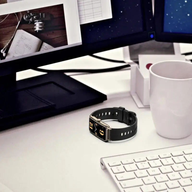 

Sweatproof Watchband Bracelet Strap Soft Sports Wristband Waterproof Replacement Sports Bracelet Watch Accessories Comfortable