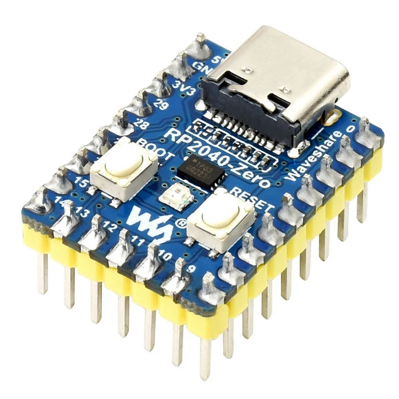 

Waveshare RP2040-Zero Microcontroller Development Board Dual Core Processor For Raspberry Pi Zero