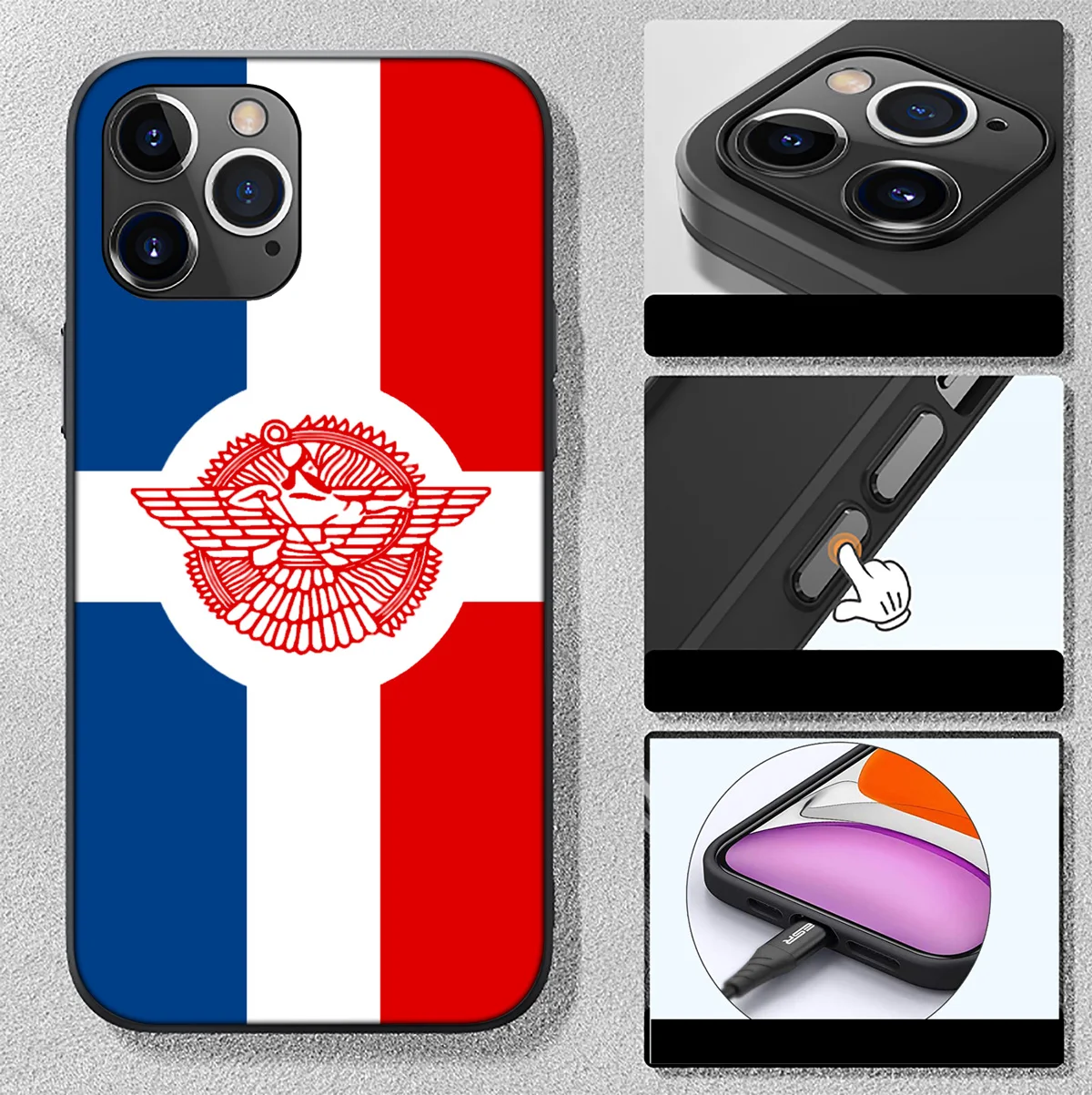 Чехол для телефона SO20 Assyria Flag Assyrian Xiaomi Mi 9T 10T 11T 11i 11 12 A2 A3 POCO X3 M3 M2 F3 Pro NFC