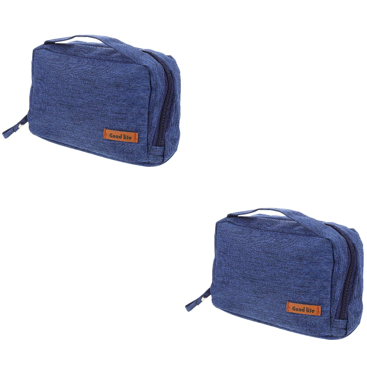 

2pcs Cable Bag Polyester Cable Organizer Convenient USB Cable Bag Creative Bag