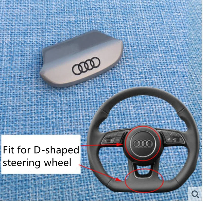 

Наклейка для украшения рулевого колеса автомобиля для Audi A4l A3 Q3 Q5 A5 Q2L, аксессуары для украшения салона автомобиля