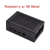 raspberry pi 4 disipador aluminum case metal enclosure compatible with raspberry pi 4b