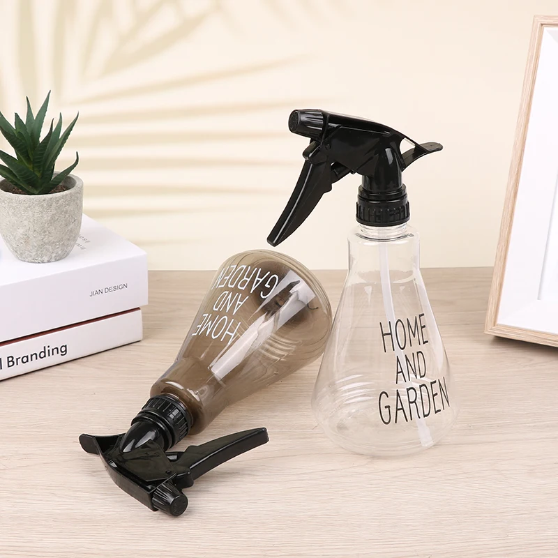 

1Pc Floral Watering Can Hand Held Clear Home Small Watering Bottle 500ml Spray Bottle Garden Plant Flower Growing Watering Can