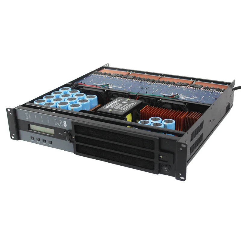 

4 ohms 2000W class td dsp amplifier stage equipment professional amplifier