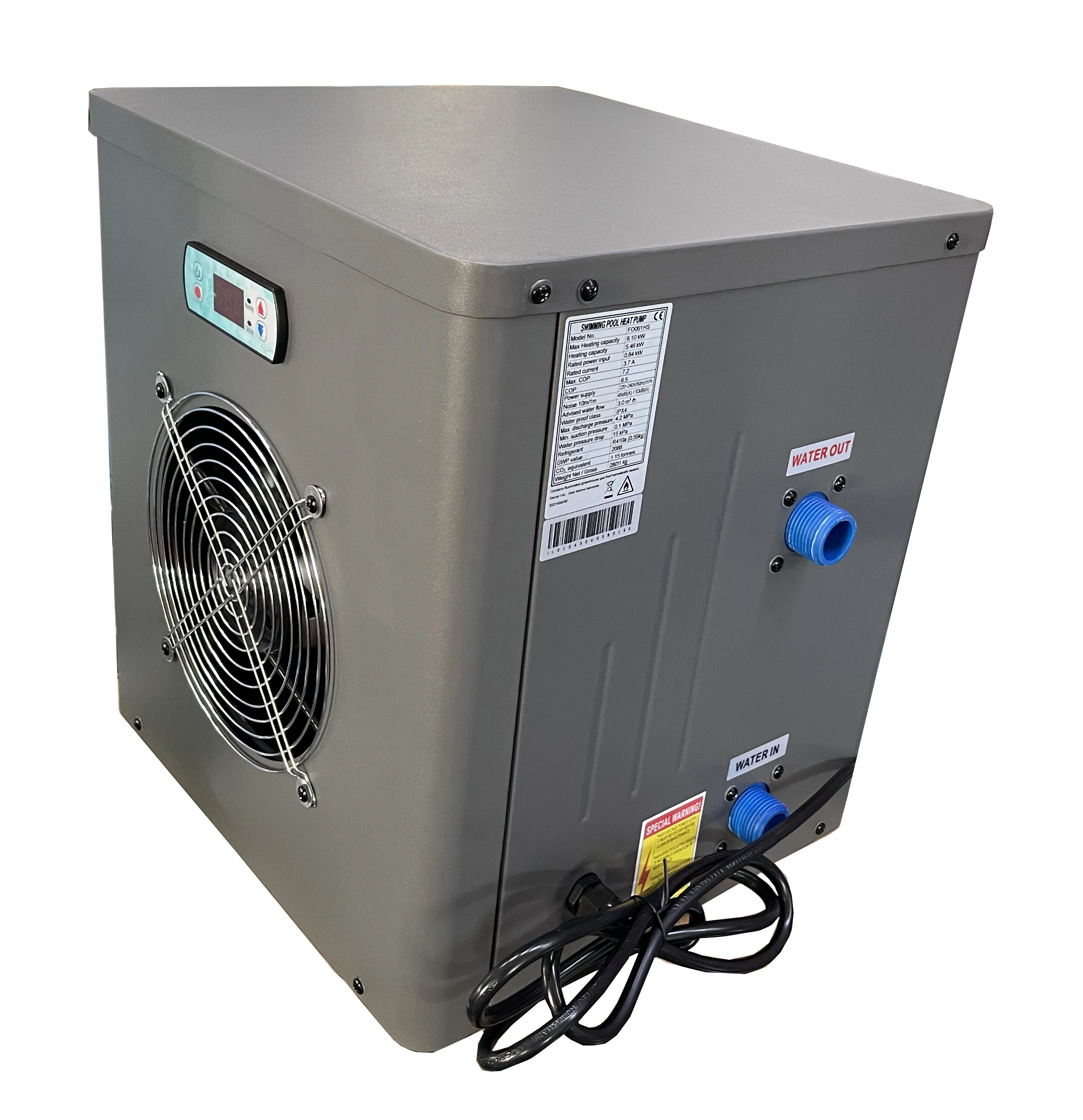 

2.5KW Heat pump for swimming pool and spas