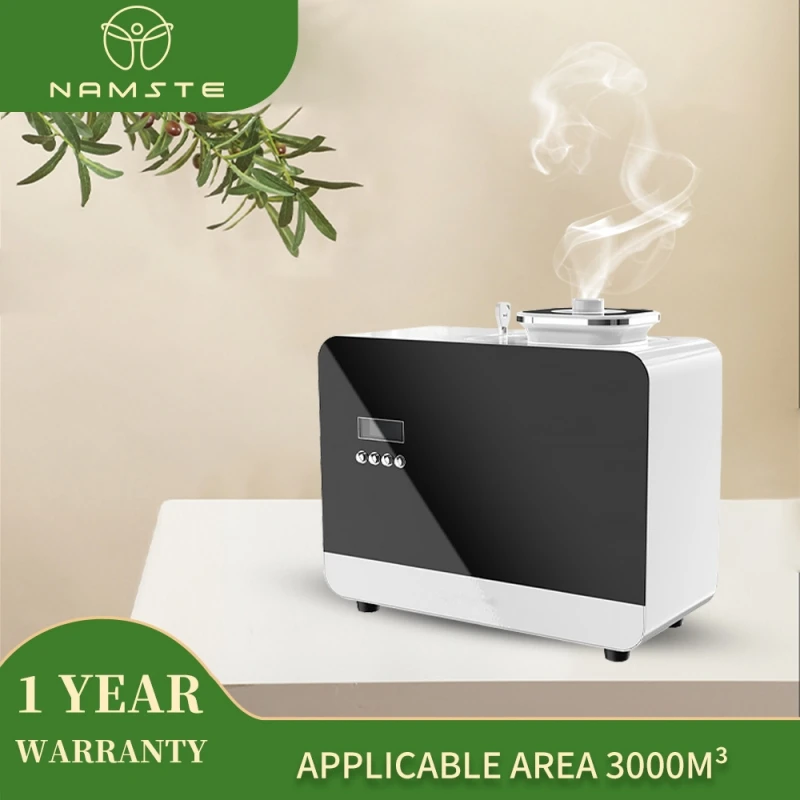 

NAMSTE 3000m³ Smart Aroma Diffuser Metal Electric Perfume Air Freshener Essential Oil Device Timing Suitable For Large Places