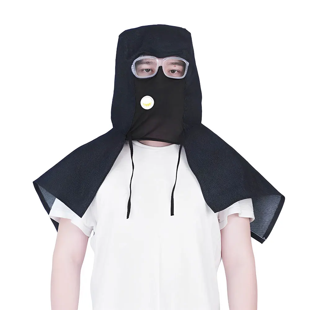 Защитная маска для сварщика защитный шлем работы с шейным наплечным шлемом