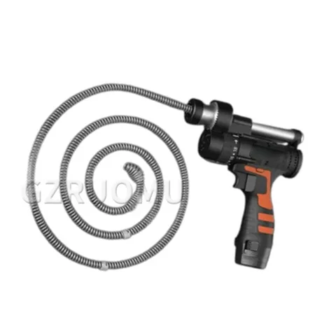 Электрический Профессиональный дренажный станок для труб, 16,8 в, дренажный станок для туалета, кухни, дренажная машина для всей семьи - изображение