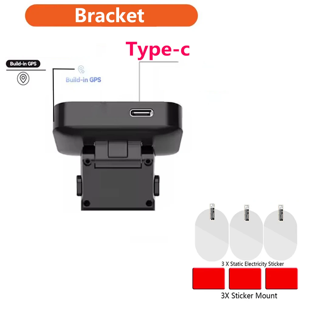 

Для DDPAI Dash Cam N3 PRO Встроенный кронштейн GPS type-c ДЛЯ DDPAI Dash Cam Mola N3 PRO CPL Фильтр