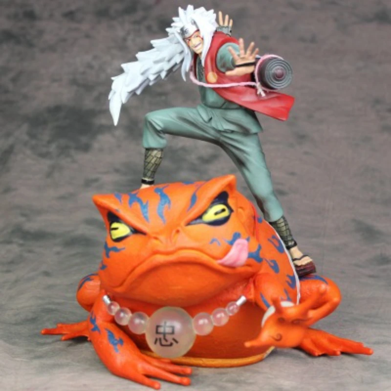 

Экшн-фигурка JIRAIYA из аниме «Наруто», 14 см, Gama-Bunta, 23 см, модели ручной работы, детские подарки, коллекционные модели