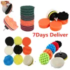 _ Набор подушек для полировки воском, набор подушек для полировки, восковая подушка для удаления царапин, насадка для дрели