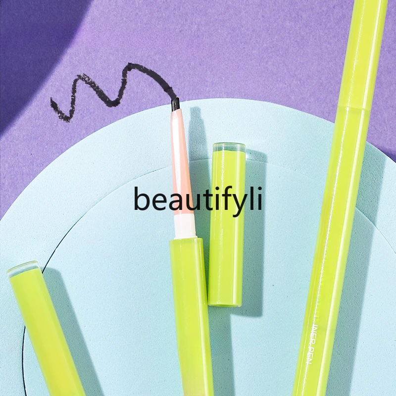 Подводка для глаз с очень тонкими лезвиями и плоским наконечником водостойкая