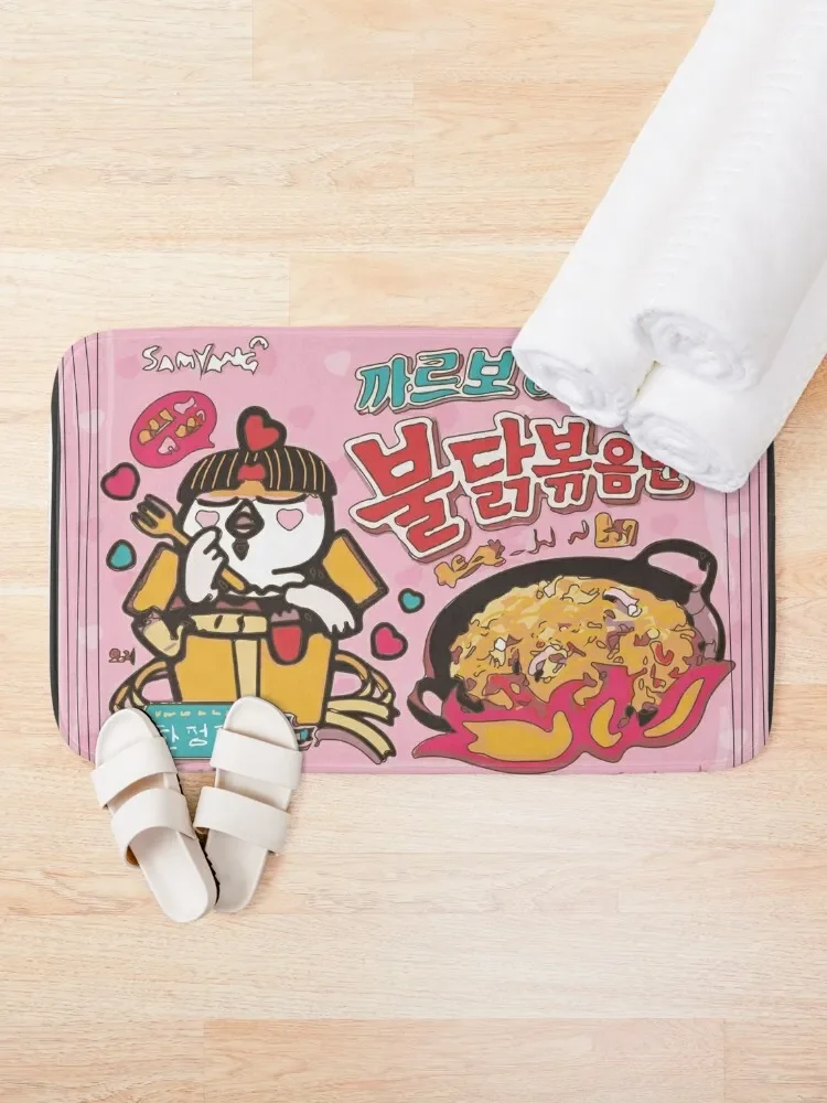 Коврик для ванной Samyang Carbonara аксессуар комнаты водопоглощающий ковер