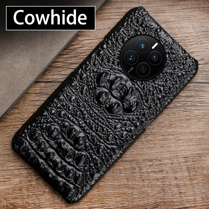 

Luxury Crocodile Head Phone Case For Huawei Mate 50 40 30 30 20 Pro 20 lite Back Cover cases for hua wei P50 p40 p20 P30 Lite