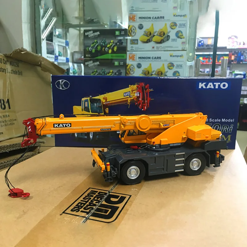 

Литый под давлением сплав масштаб 1:50 KATO SR-250Ri ter Crane Инженерная модель автомобиля для взрослых Классическая коллекция демонстрационный орнамент