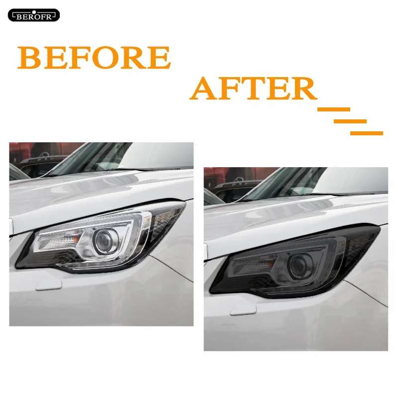 Для Subaru Forester 2019 2020 2013-On Защитная затеняющая пленка для автомобильной фары