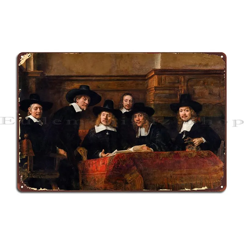 Официальные предложения по отбору проб Rembrandt Thesoulofart металлическая табличка