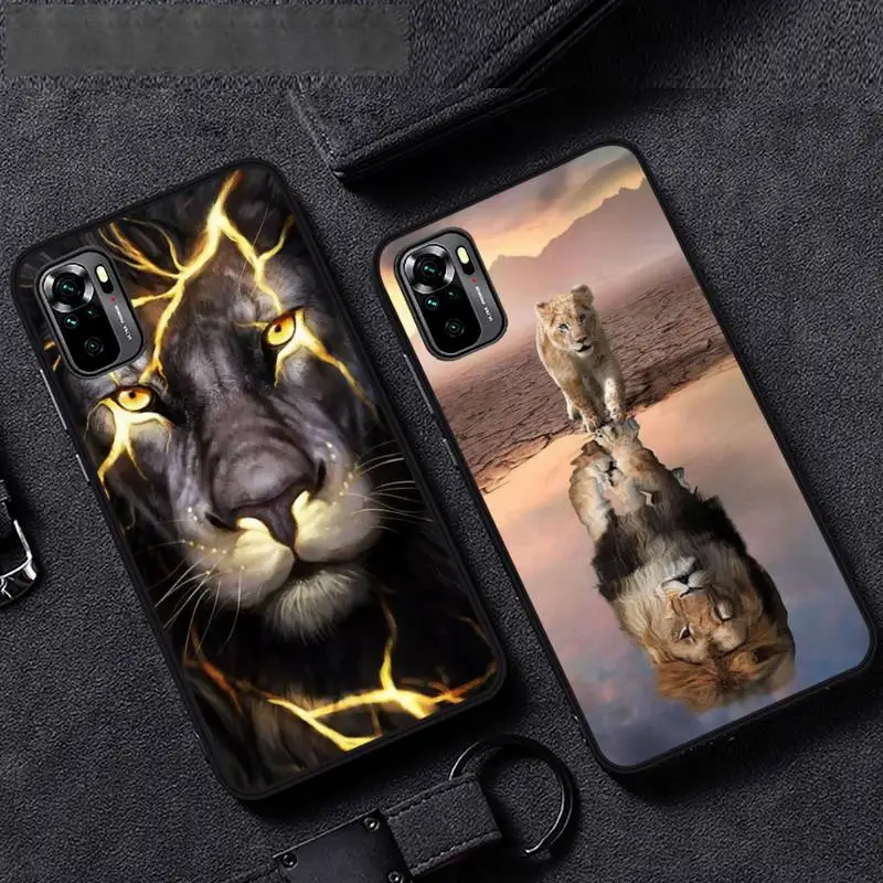 

Cool lion Phone Case For Huawei P40 P20 P30 Mate 40 20 10 Lite Pro Nova 5t P Smart 2019