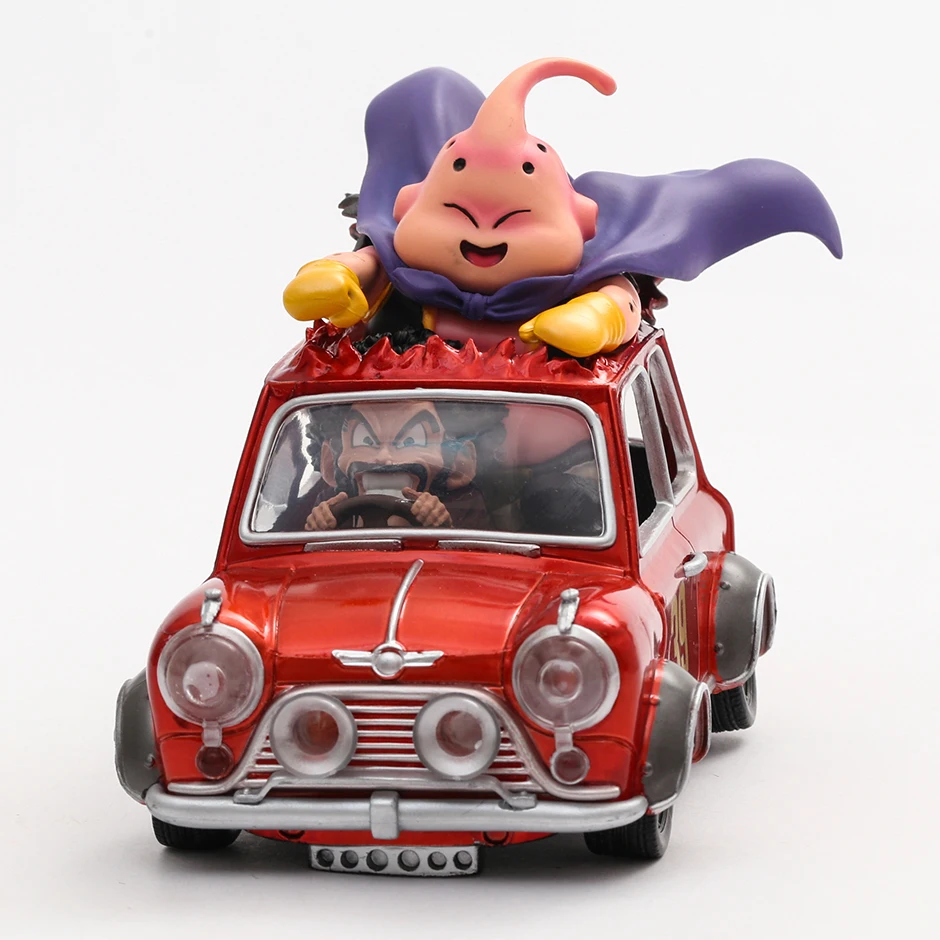 

Dragon Ball Classic Car Series 002 Satan Drives & Buu PVC Figure Anime Figurine Model Toy Doll Gift