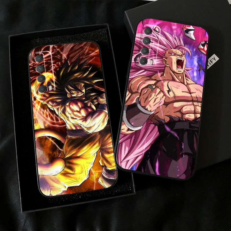 

Japanese Anime Dragon Ball Phone Case For Huawei P Smart Z 2019 2021 P20 P20 Lite Pro P30 Lite Pro P40 P40 Lite 5G Back Coque