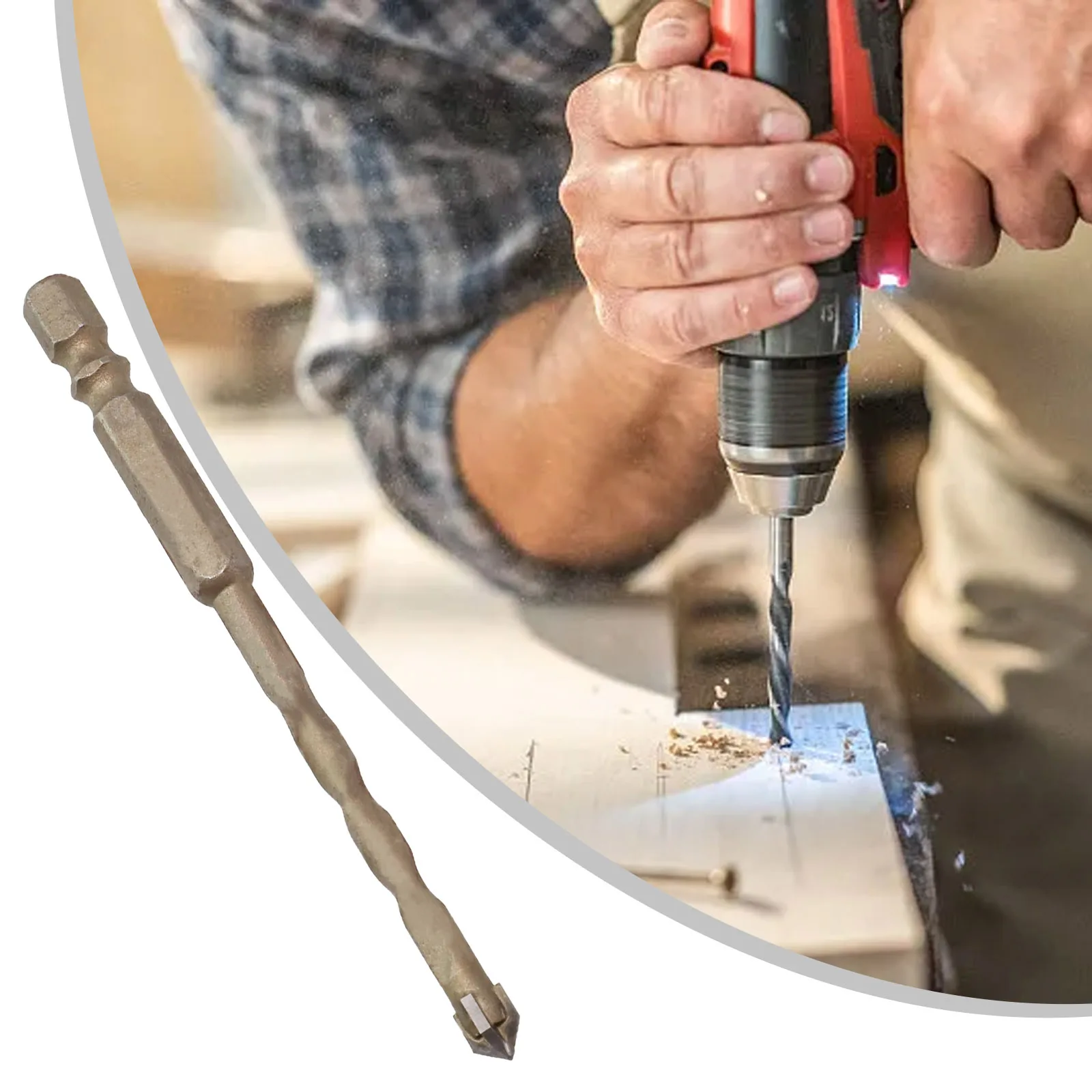 

Light Durable and Stable Drilling Bit Easy to Install and Suitable for Electric or Bench Drill and Hand Drill Tools