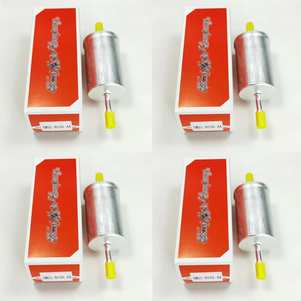 

Топливный фильтр для FORD FOCUS C-MAX ECOSPORT MAZDA 3 VOLVO C30 C70 S40 V50 5M519155AA 2M5C-9155-AB 31274952, 4 шт.