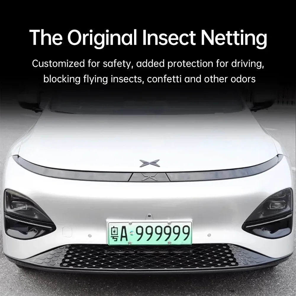 Для Xpeng G6 Xiaopeng 2023 2024 передний нижний бампер впускная решетка сетка от насекомых