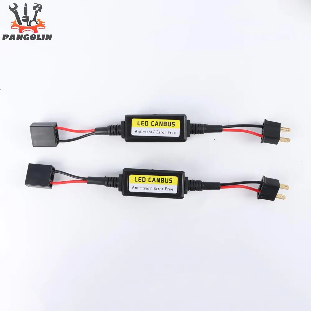 

Набор из 2 шт. для фар H7, светодиодный декодер Canbus, резистор без ошибок, анти-мерцание, 9 В-16 В постоянного тока