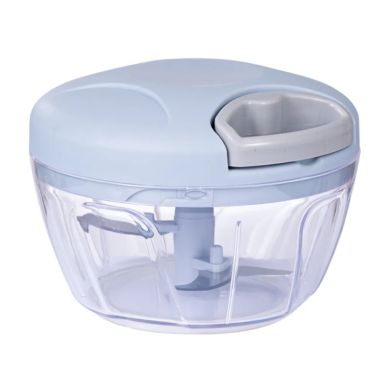 

500/900ML Hand Chopper Manual Rope Food Processor Silcer Shredder Salad Maker Garlic Onion Cutter Kitchen Tool Accessories